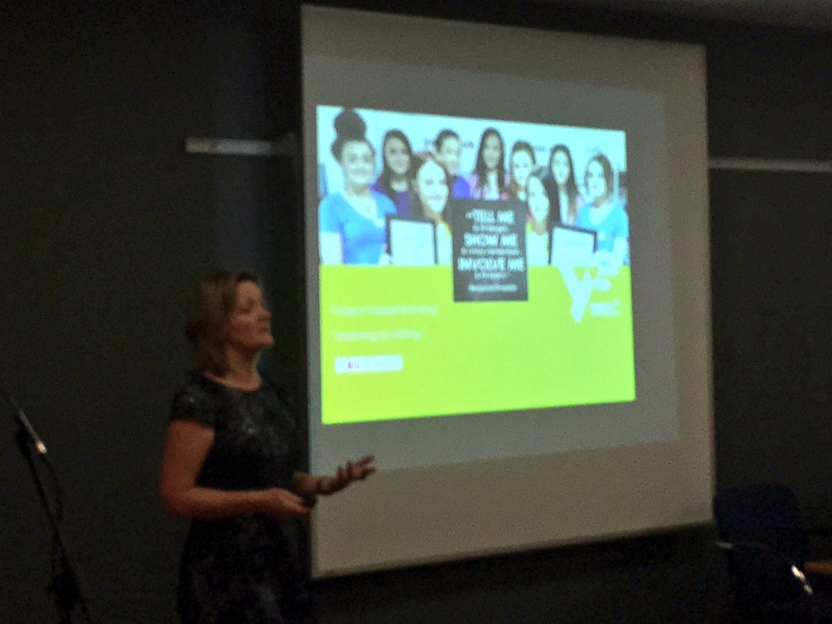 ICL2016's tweet photo. @carolfitzsimons from @YE_NI talking about the benefits of project based learning in education. #entrepreneurmindset #education #icl2016 https://t.co/EnIdn7UiSu