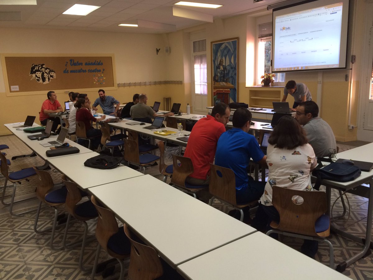Sallemadrid's tweet photo. @Sallemadrid jornadas de formación TIC en el Sector desarrollando el Plan TI https://t.co/BoN4Ta8zR6