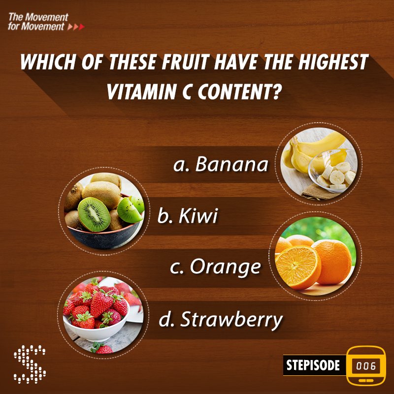 Stepathlon's tweet photo. It’s time to test your knowledge! #AFitterYou #100DayRace https://t.co/zZbI2R6xJa