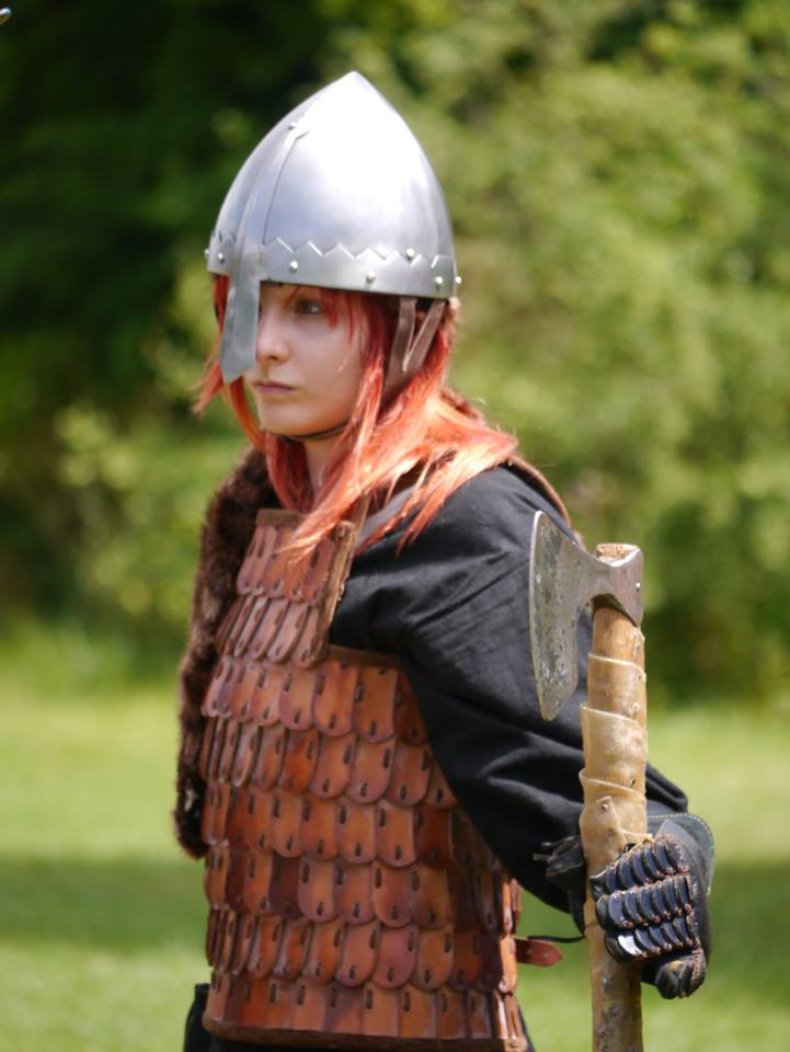 PR_Cosplay's tweet photo. #Vikings #Battle #thursdaythrowback #vikingsofmercia #battleborn #armour #historicalreenactment #friendly #model #notjustamodel #weapon #me https://t.co/gLf2ANGrrg