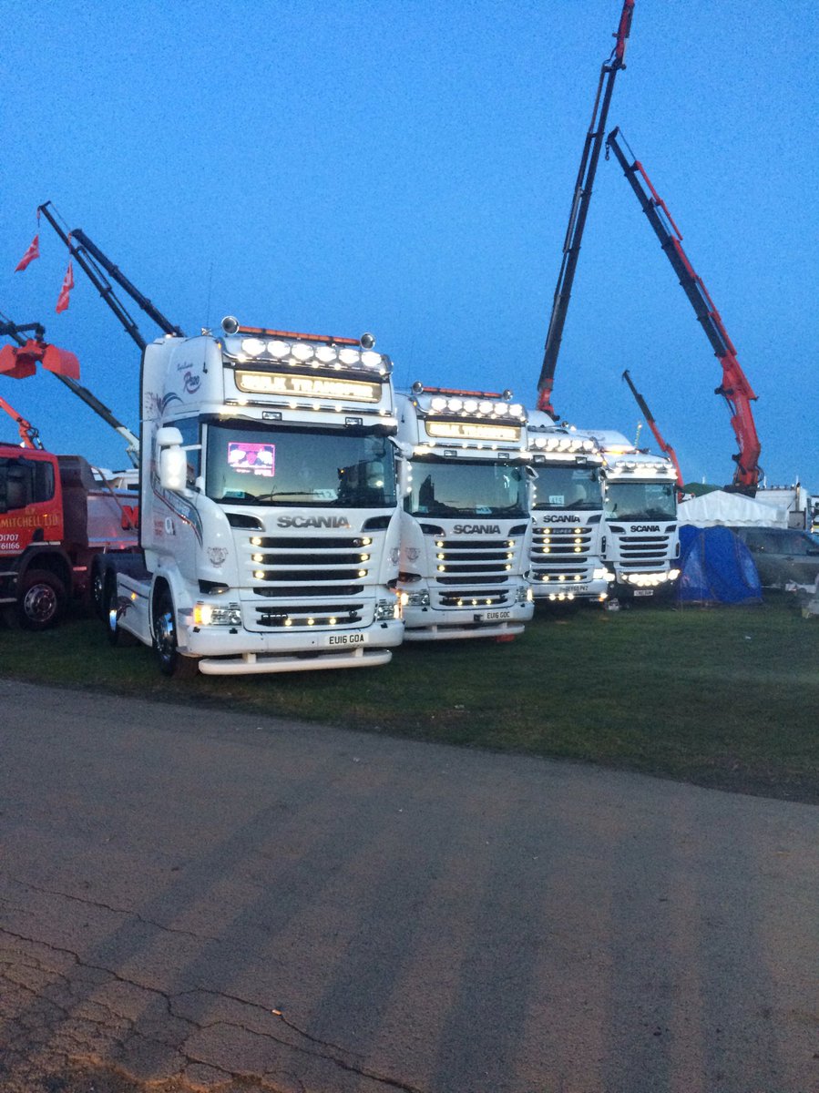 A few of many <a href="/ScaniaUK/">Scania UK</a> trucks here at Bulk 💪🏻