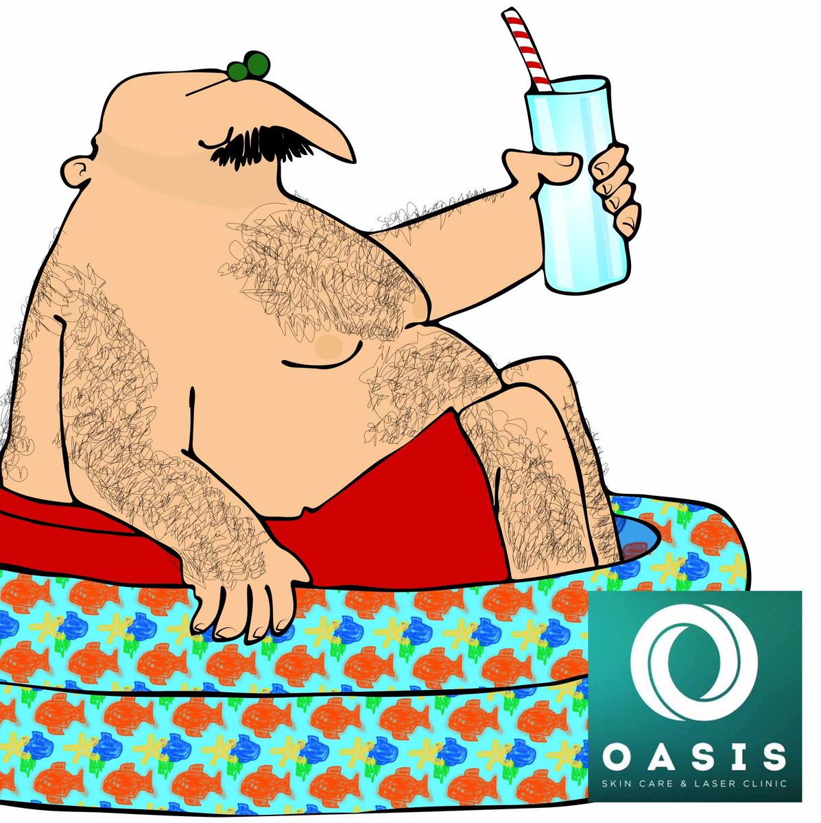 ClinicOasis's tweet photo. This week as we share 5 things that should be hairy and 5 things that certainly should not! #hairfreecarefree https://t.co/Qi6hhmLYYO