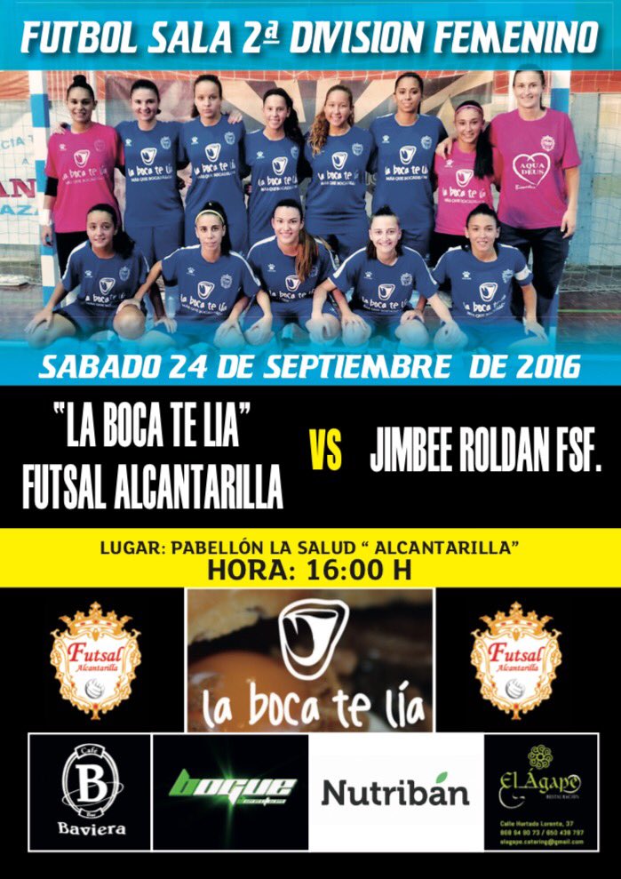 LBTLFutsal's tweet photo. 48 horas para debutar en la 2D Nacional!! P-A-R-T-I-D-A-ZO frente al actual campeón de liga!! No puedes faltar, que no te lo cuenten!👌☺️😬 https://t.co/GHYI1FPMek