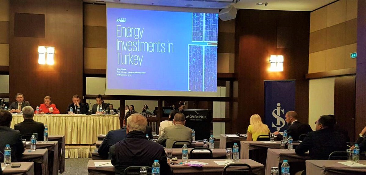 EELEventsEnergy's tweet photo. #Discussion on: #Turkey-a country worth investing in? #turkeyenergyforum 2016 @KPMG @Siemens @EBRD  @AydinUni #istanbul #energyforum https://t.co/46xbcEWZaY