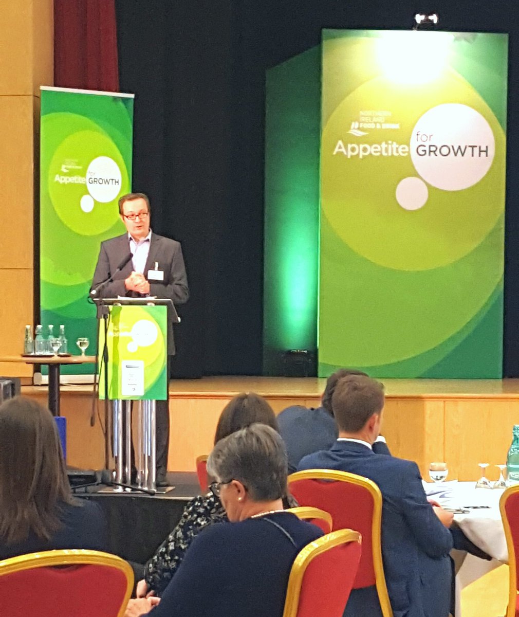 NIfoodanddrink's tweet photo. We now welcome @southdowner123 of @QUBManagement to talk about Marketing Intelligence for Agri-food SMEs #BigData @ #AFG16 https://t.co/kPdCgEJ50n