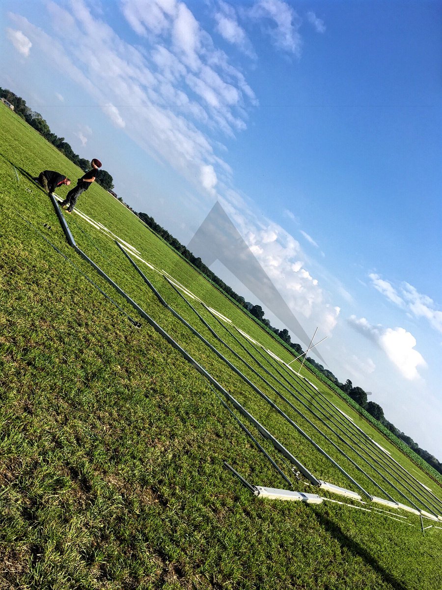 What a #lovely #day of #sun for this weekends #weddingmarquee - we can't wait! #eventprofs