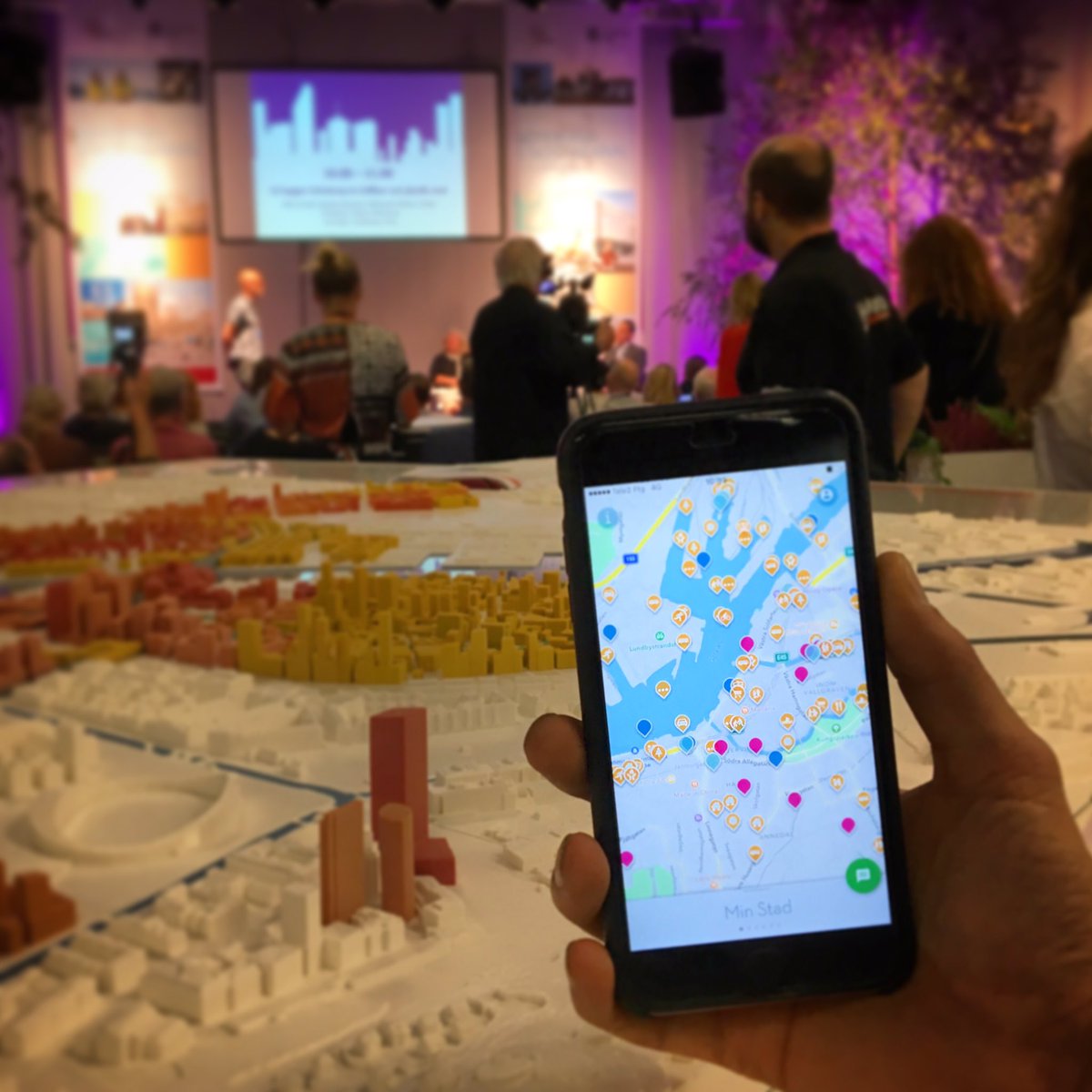 Min Stad app finns nu uppe på appstore! #gbgftw  #minstadapp #stadstriennalen #bokmässan #digitalagöteborg @goteborg2021 <a href="/gbgesam/">Digitala Göteborg</a>