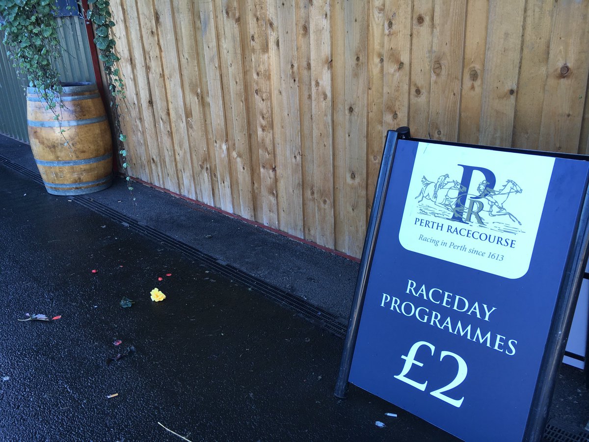 PerthRacecourse's tweet photo. Race programmes available from the Programme Hut and Racecourse Office - £2 only #Runners #Riders #InTheKnow #CheckForm https://t.co/8FFqNIika7