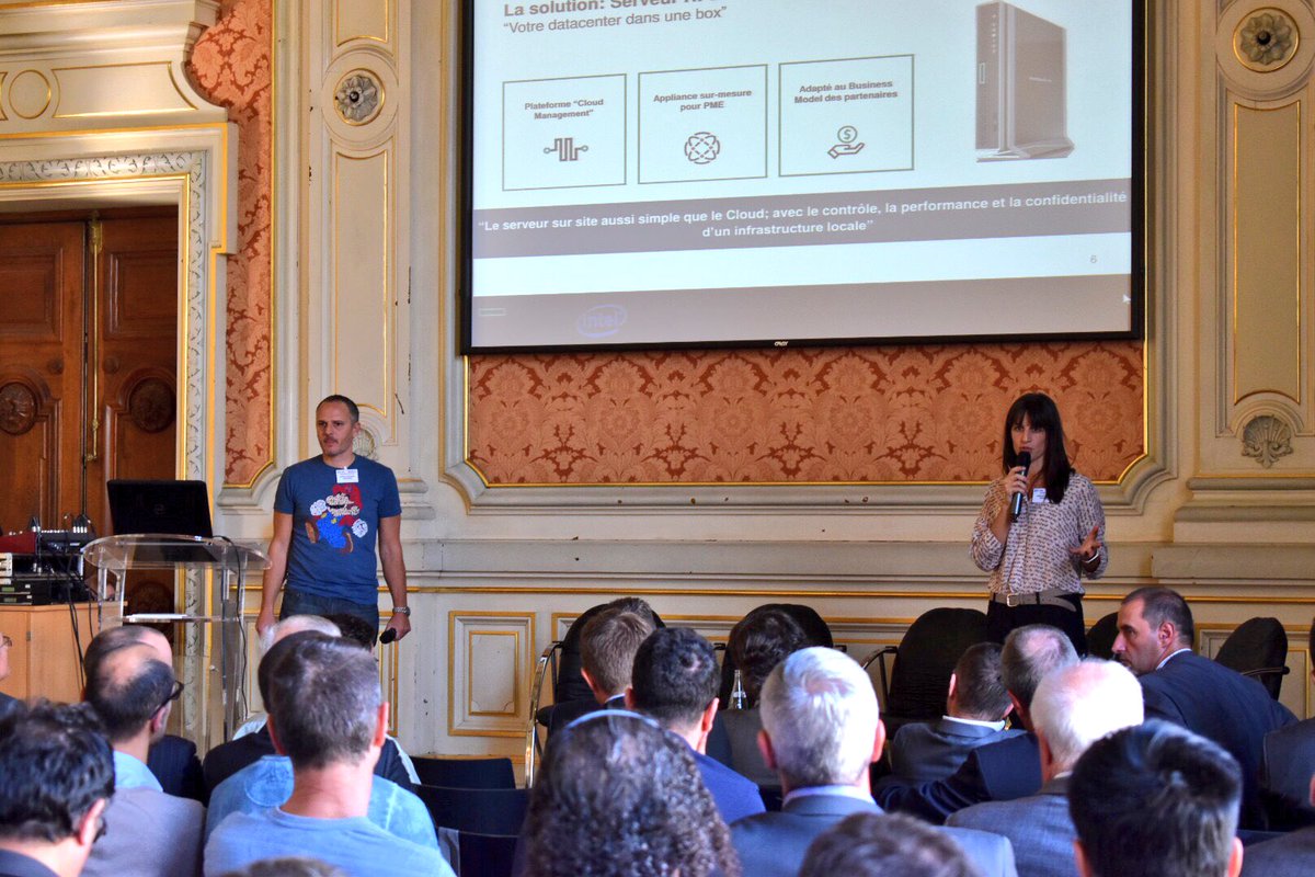 "L'IT BOX" pour les PME. Avec Christophe FONTAINE et Sabine CRESPO de HPE. #ITTOUR2016