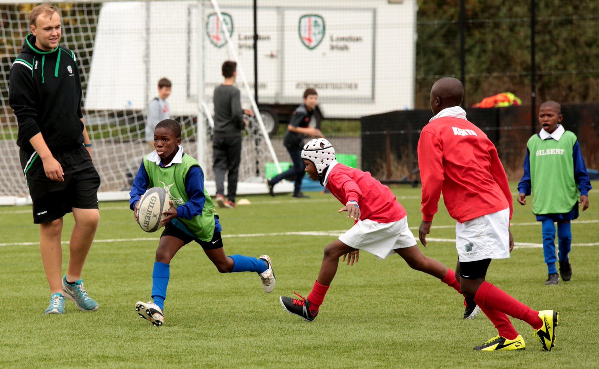 AbbeyTouraid's tweet photo. The lads showing their skills at @MyHazelwood @LiRFC @AcademyIrish A huge thank you to the coaches helping out #rugbyfamily #rugbyunited https://t.co/UlyYWApCbD