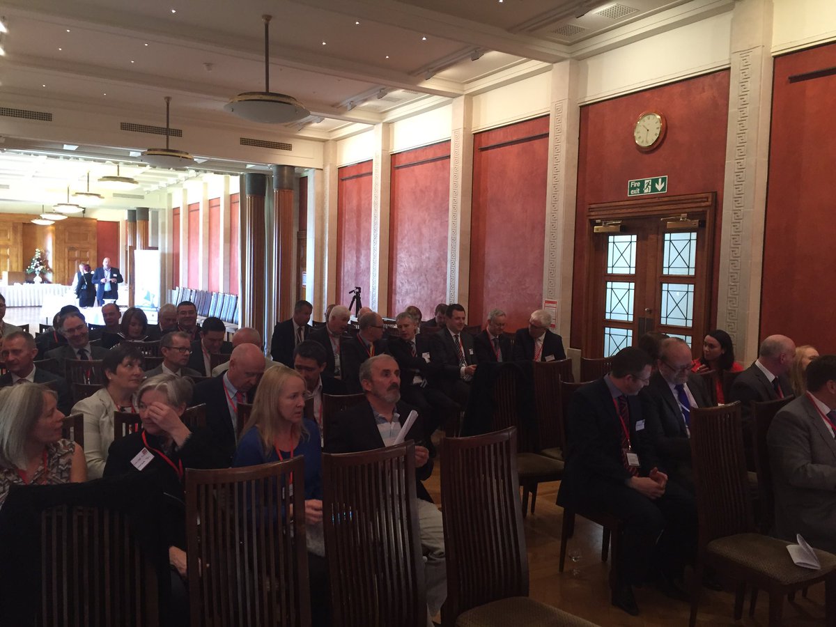 FMBNI_Gavin's tweet photo. About to kick off the FMB NI 75th anniversary panel discussion. Packed room in @stormontweets #FMB75 https://t.co/RHCwgtoDvJ