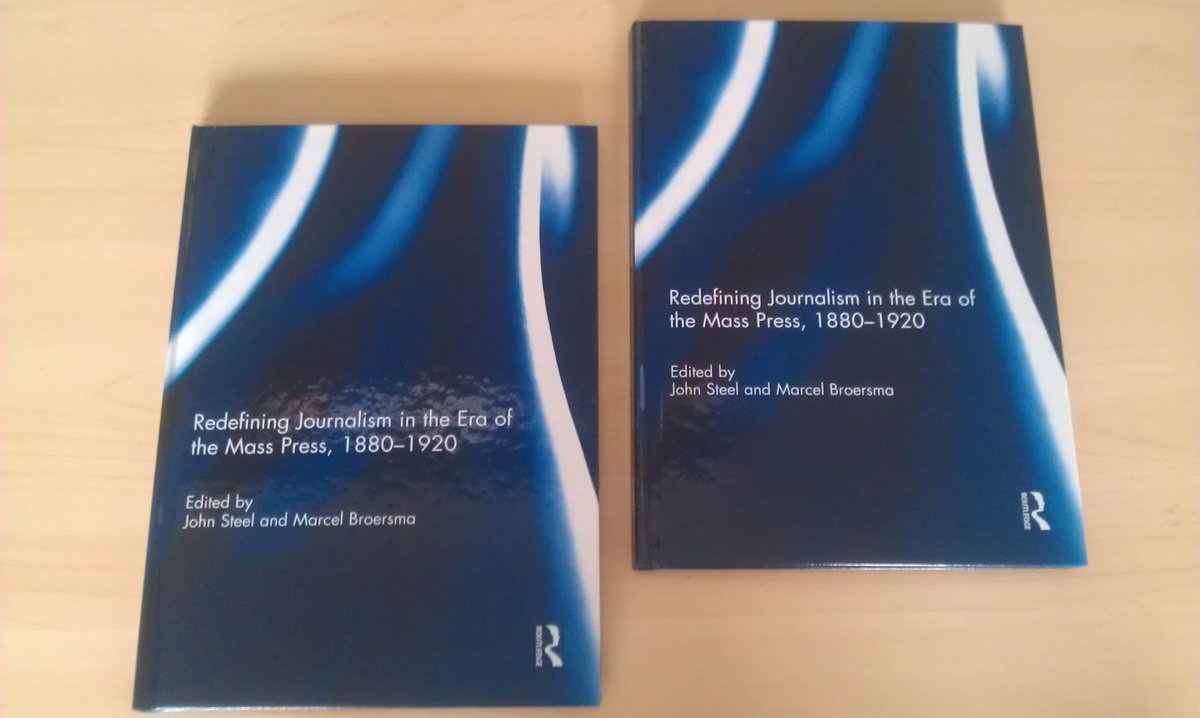 MJBroersma's tweet photo. Nice when the hardcopies arrive. Chapters by @raetzsch @sarahjlonsda @kevinrafter @jnlFreeSpeech 
@JaneJachapman https://t.co/zgN02CPVHz https://t.co/754hoFlBGf