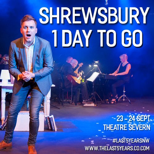 MonstaProds's tweet image. Tomorrow we open @theatresevern see why #LastFiveYearsNW gained ★★★★ from @TheReviewsHub &amp;amp; @NorthWestEnd book at thelast5years.co.com