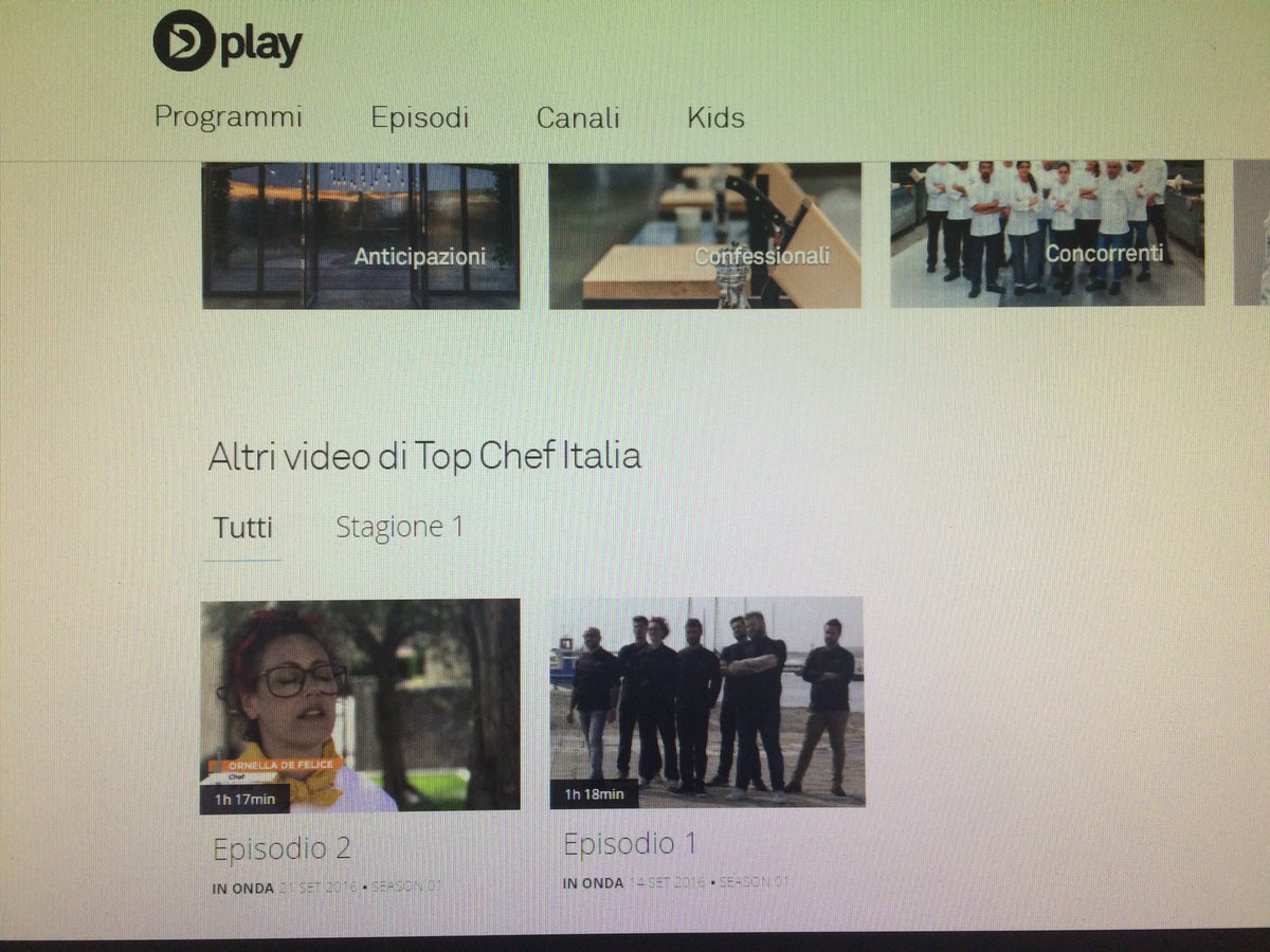 Due puntate due immagini anteprima <a href="/nellydefelice/">ornella de felice</a> #TopChefItalia <a href="/nove/">NOVE</a> #dplay COINCIDENZE? Non credo