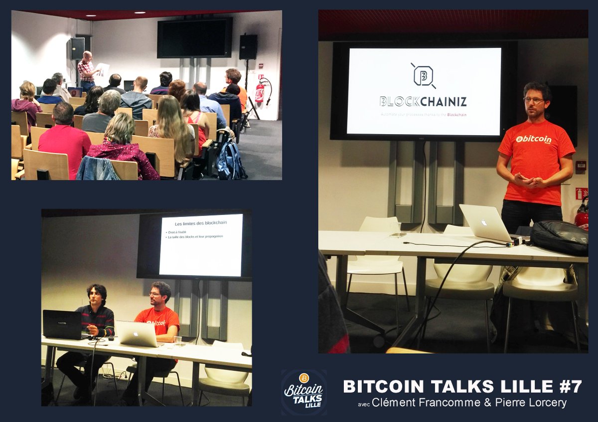 utocat's tweet photo. Retour sur le Bitcoin Talks Lille, un agréable moment de partage entouré de passionnés ! #lille #meetup #bitcoin #blockchain @BitcoinLille https://t.co/9NnCpyhvf5