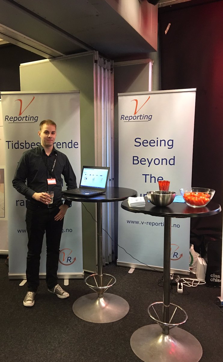 VReporting's tweet image. Ledelsesrapportering i skyen, det er lett det. Snakk med oss i dag på #CloudCamp16
#SeeingBeyondTheNumbers v-reporting.no