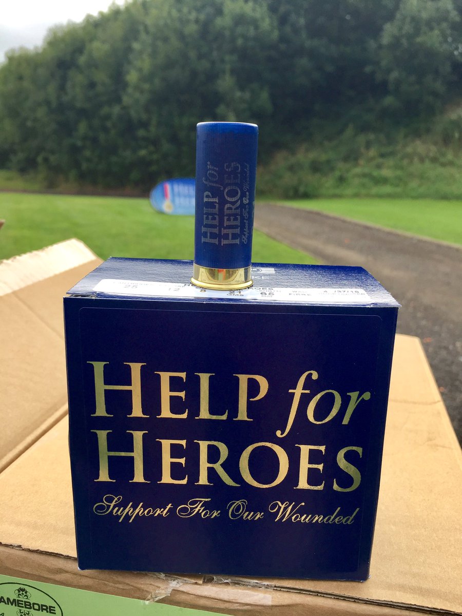 Great start to the <a href="/HelpforHeroes/">Help for Heroes</a> <a href="/Shooting4Heroes/">ShootingForHeroes</a> day! <a href="/EJChurchill/">E.J. Churchill</a> <a href="/VinnieJones65/">Vinnie Jones</a>