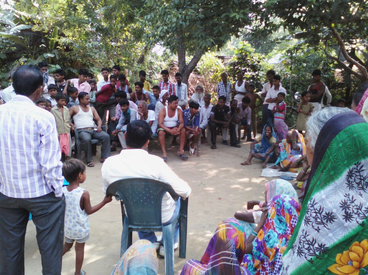Swachh Bharat on Twitter: "Community meeting in Gram ...