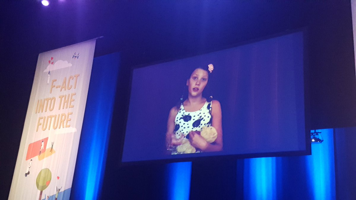 Pakkende afsluiter van het landelijk F-ACT congres 2016 met een blik door en voor iemand die the future heeft ..#fitf2016