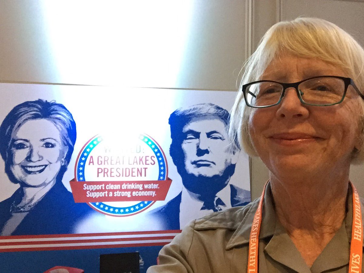 TxKathie's tweet photo. Looking for a leader interested in the health of the Great Lakes, citizens and living organisms. #HOW16 https://t.co/aiEbXZJcnv