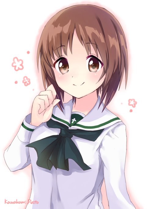 西住みほのtwitterイラスト検索結果 古い順