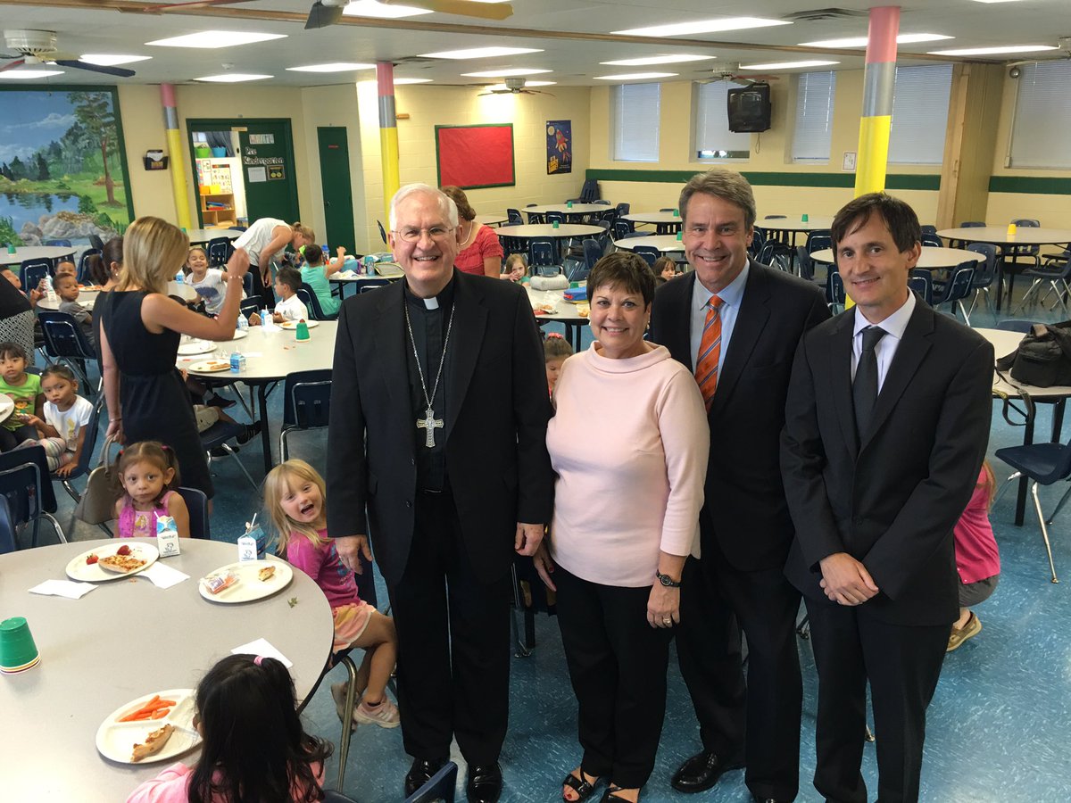 ArchbishopKurtz's tweet photo. What great energy &amp; faith at St Rita Catholic School- growing in numbers and grace!!! https://t.co/MkdjrK0kM4
