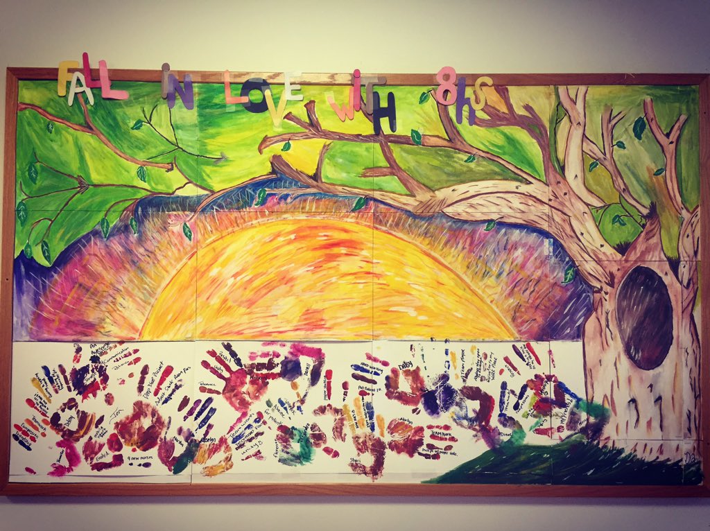 urstrulydelmy's tweet image. My art work is displayed at my hospital ❤️❤️ #funhobbies