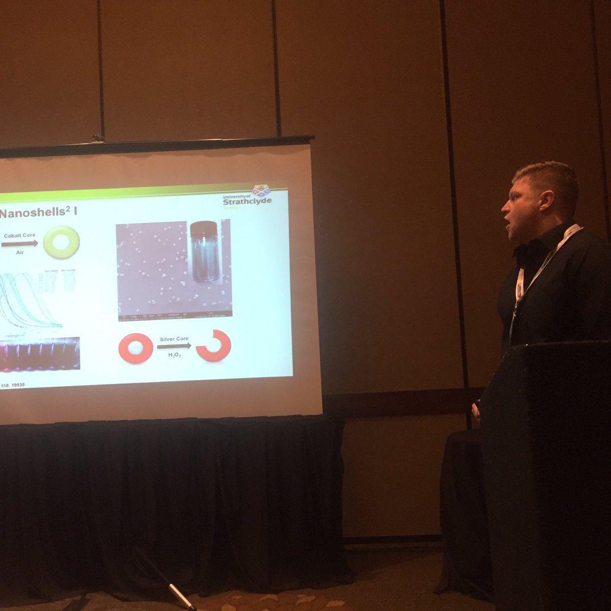 profnickstone's tweet photo. @Mabbo1 presenting on nanoparticles for atherosclerotic plaques in @clirspec session at #SciX2016 https://t.co/fV7EKYelVx