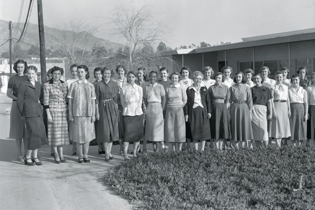 paperpile's tweet photo. "Rise of the Rocket Girls" explores the amazing work of women at NASA’s Jet Propulsion Laboratory #DailyScienceSpark https://t.co/Rxd3eN1Tvz https://t.co/ffJbTqIAFg