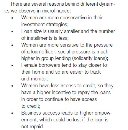 csresearch's tweet image. We outline what we can learn from women’s&apos; high concentration within the #microfinance sector #GenderParity #CSGender3000