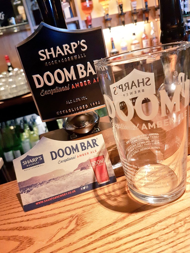 KevinJGreener's tweet photo. Doom Bar now available at the Royal Quays Brewers Fayre! @SharpsBrewery https://t.co/ujhVfMpDqt