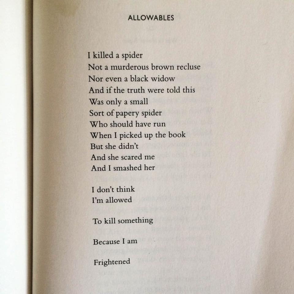 jboyounglee's tweet photo. "I don't think 
I'm allowed
To kill something
Because I am 
Frightened"
- Nikki Giovanni

#BlackLivesMatter https://t.co/8xYgRoJE3b