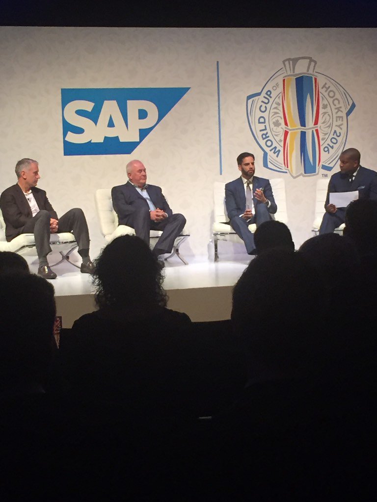 Panel on player tracking tech:
Hank Adams <a href="/SportvisionInc/">Sportvision</a>
Dirk Van Dall <a href="/mlbam/">mlbam</a>
<a href="/i_kHANA/">Irfan Khan</a>
Kevin Weekes @NHLNetwork