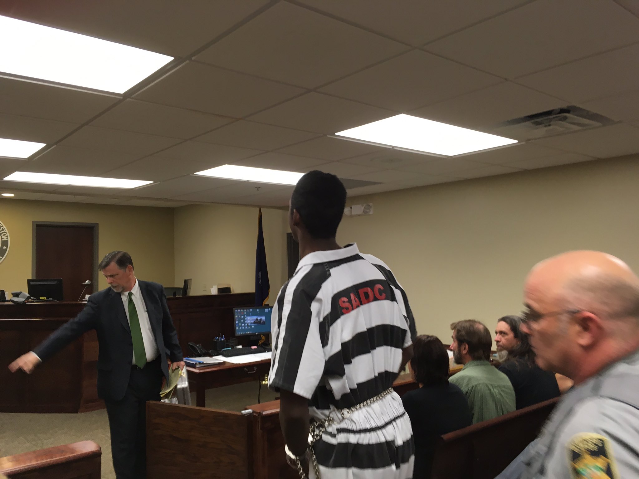 Harve Jacobs on Twitter "BREAKING judge rules Jahmal Green will stand trial for murder of Eric