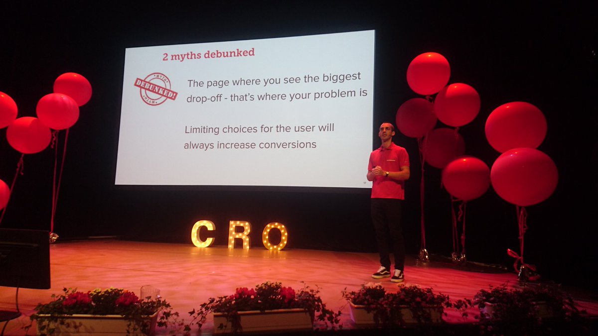 Andreas Almqvist Gref from <a href="/Conversionista/">Chief Conversionista</a> debunks myths about increasing conversion. #Cjam6