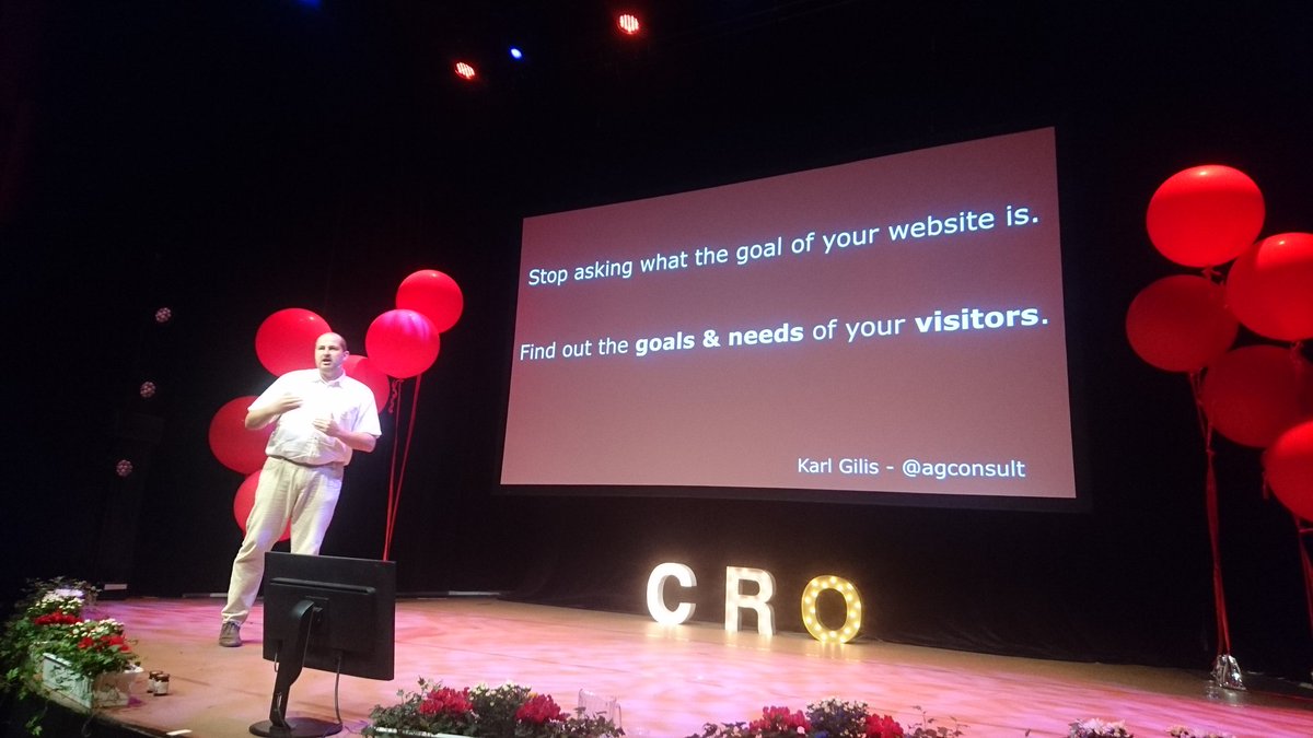 Carl Gilis <a href="/AGConsult/">Karl Gilis</a> tells truths about conversion at #Cjam6