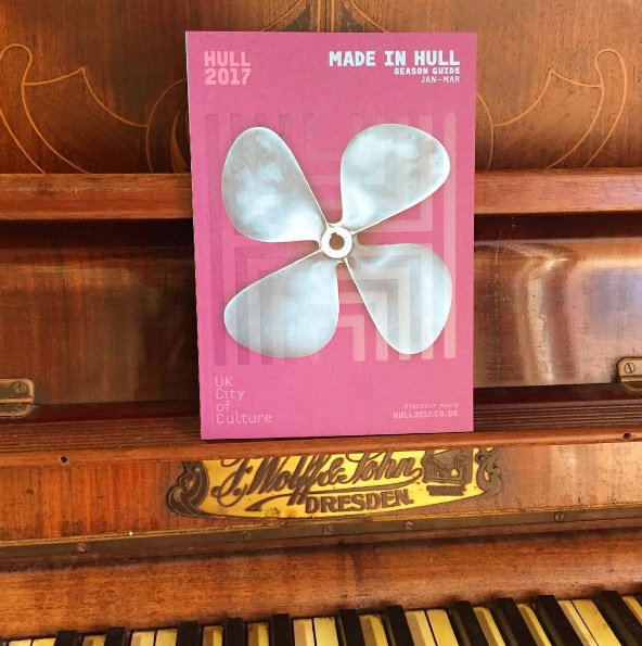 FruitSpaceHull's tweet photo. .@2017Hull Jan-Mar Made In Hull Season guide out now, pick one up at Fruit. #hull2017 #cityofculture #hull #fruitspace #humberstreet https://t.co/gnXXhiaJ3f