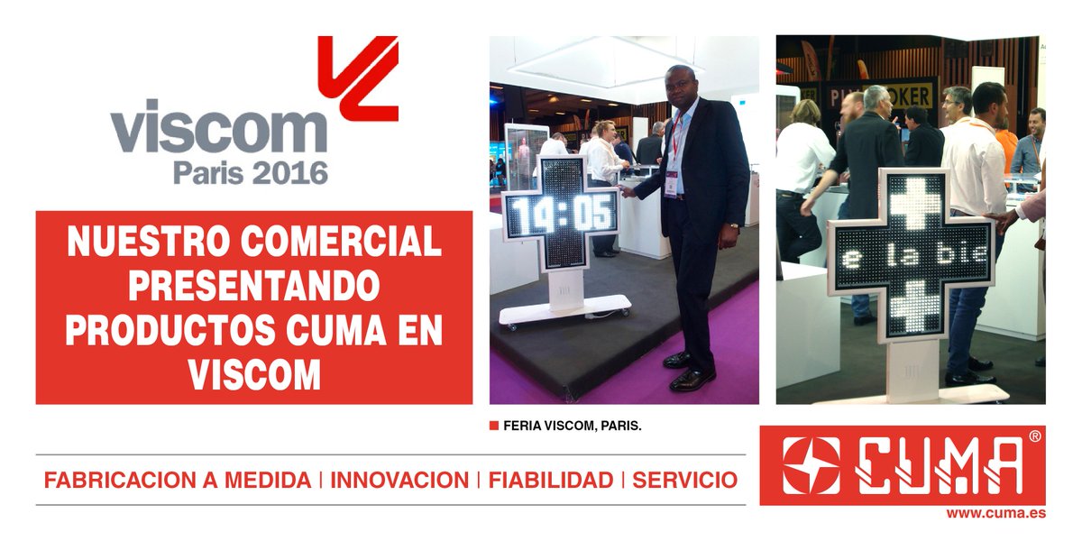 LEDCUMA's tweet image. Presentes en Viscom Paris. Siempre con las últimas novedades. #viscom2016 #ComunicacionVisualDinamicaLed #FeriasLed