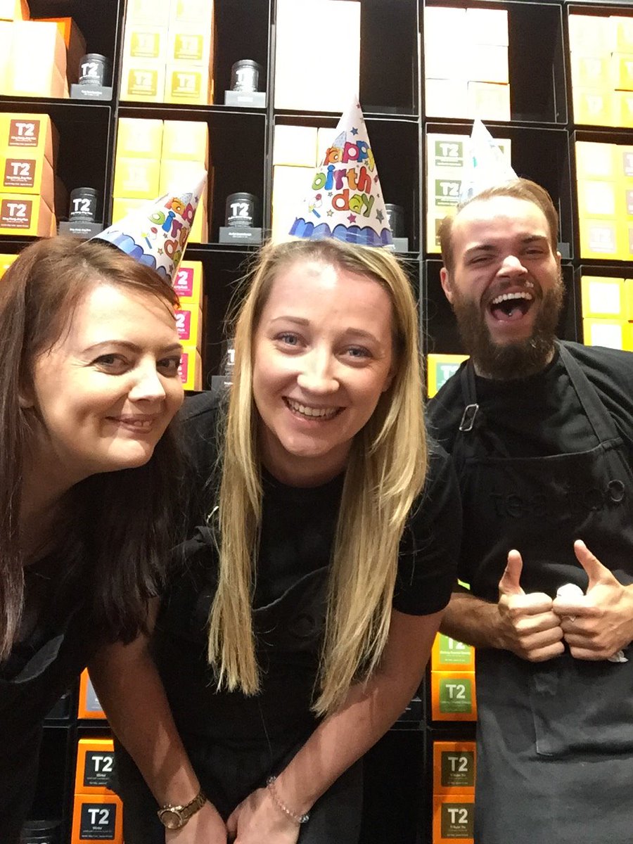 T2teaCheltenham's tweet photo. HAPPY BIRTHDAY TO US! We have tea and cake what more could you ask for! #T2Moments #DrinkMoreTea #T2Cheltenham #Cheltenhampromenade #Cake https://t.co/Bj6YJ75D9N