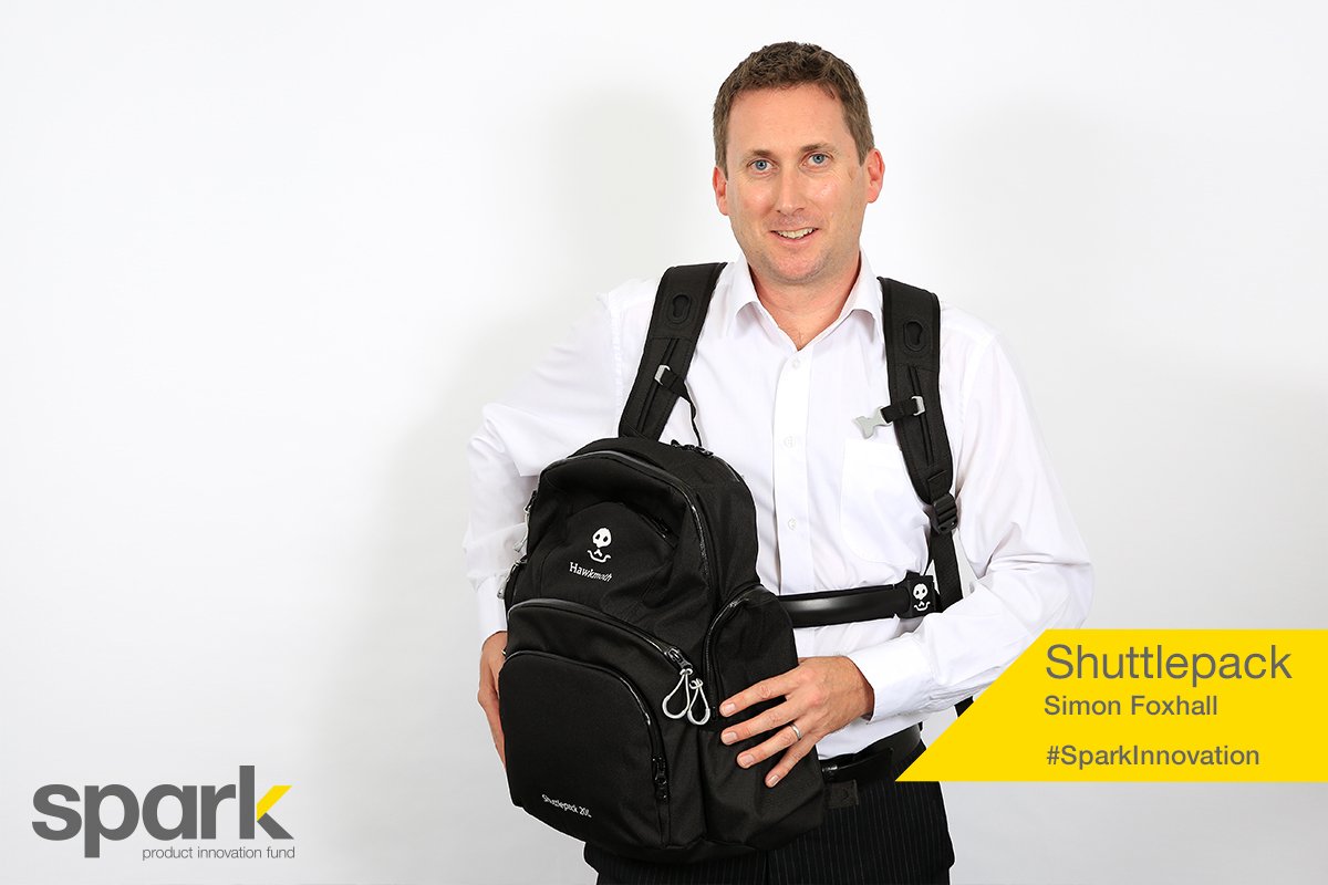 designcouncil's tweet photo. .@sdfoxhall has created the @hawkmothkit #Shuttlepack - a new spin on the faithful backpack https://t.co/8YIZnFckAe #SparkInnovation https://t.co/PSc9NHo8vo