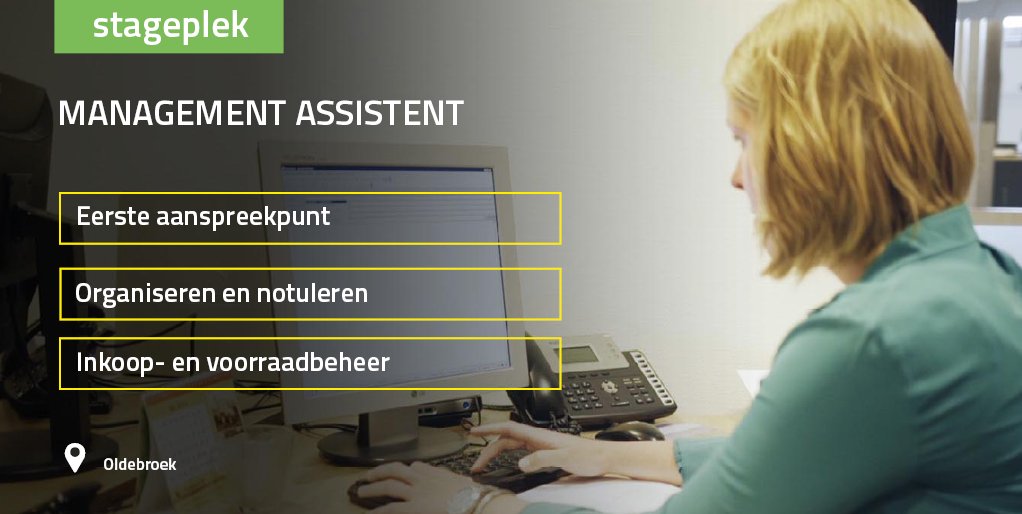 Van_Werven's tweet photo. #Vacature Leer alle aspecten van het vak bij onze leerzame #stageplek #ManagementAssistent in Oldebroek. https://t.co/QueEfUsirW https://t.co/MZXO7I0Y4R
