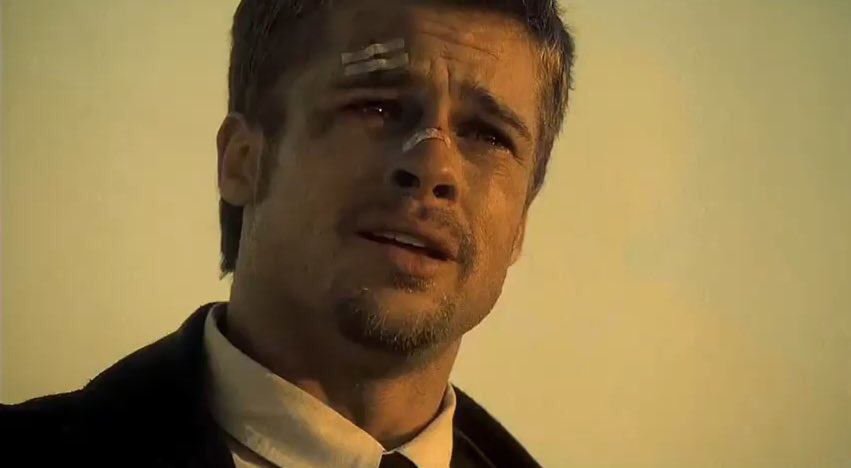 raulcallejone's tweet photo. Hace 21 años se estrenaba #Se7en. Uno de los thrillers más memorables de los últimos años. Grandiosos Pitt, Freeman y Spacey. Joya del cine https://t.co/zrVYtHfCSl