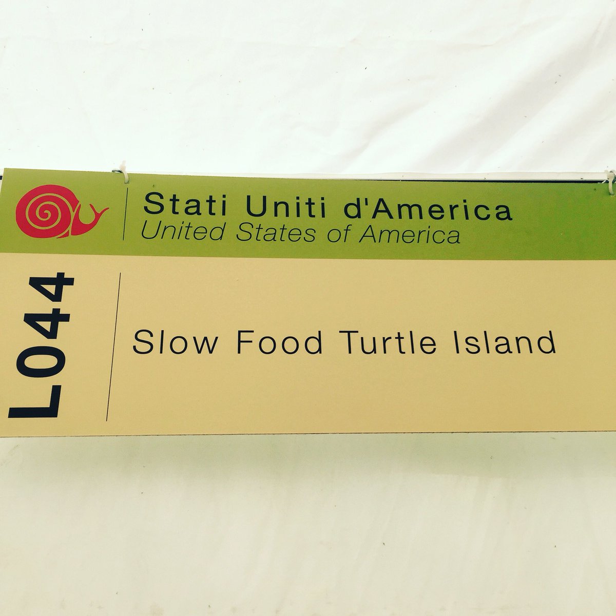 Our booth is all set up at #TerraMadreSalonedelGusto! Find us at L044 between <a href="/SlowFoodUSA/">Slow Food USA</a> and <a href="/SlowFoodCanada/">Slow Food Canada</a>!