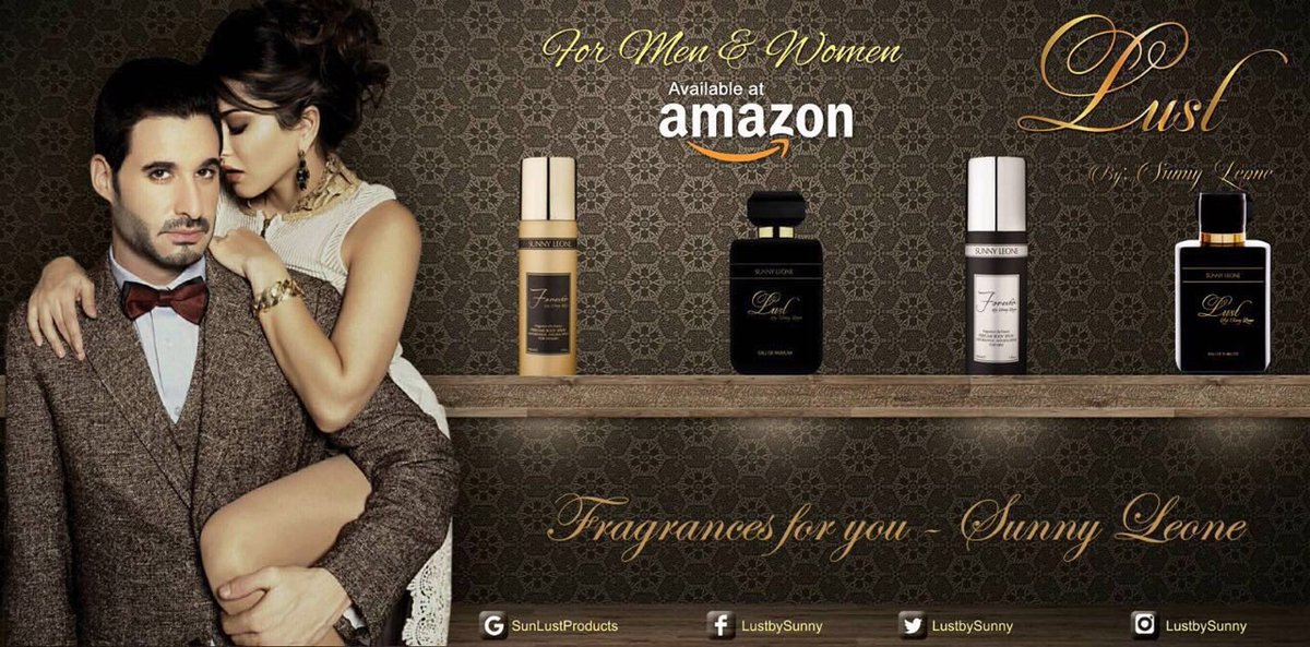 SunnyLeone's tweet photo. Get Lust by Sunny Leone for women and men on https://t.co/nemE8EkhgW and on Amazon India - https://t.co/imK9MGutqf https://t.co/njS0B8IN7p