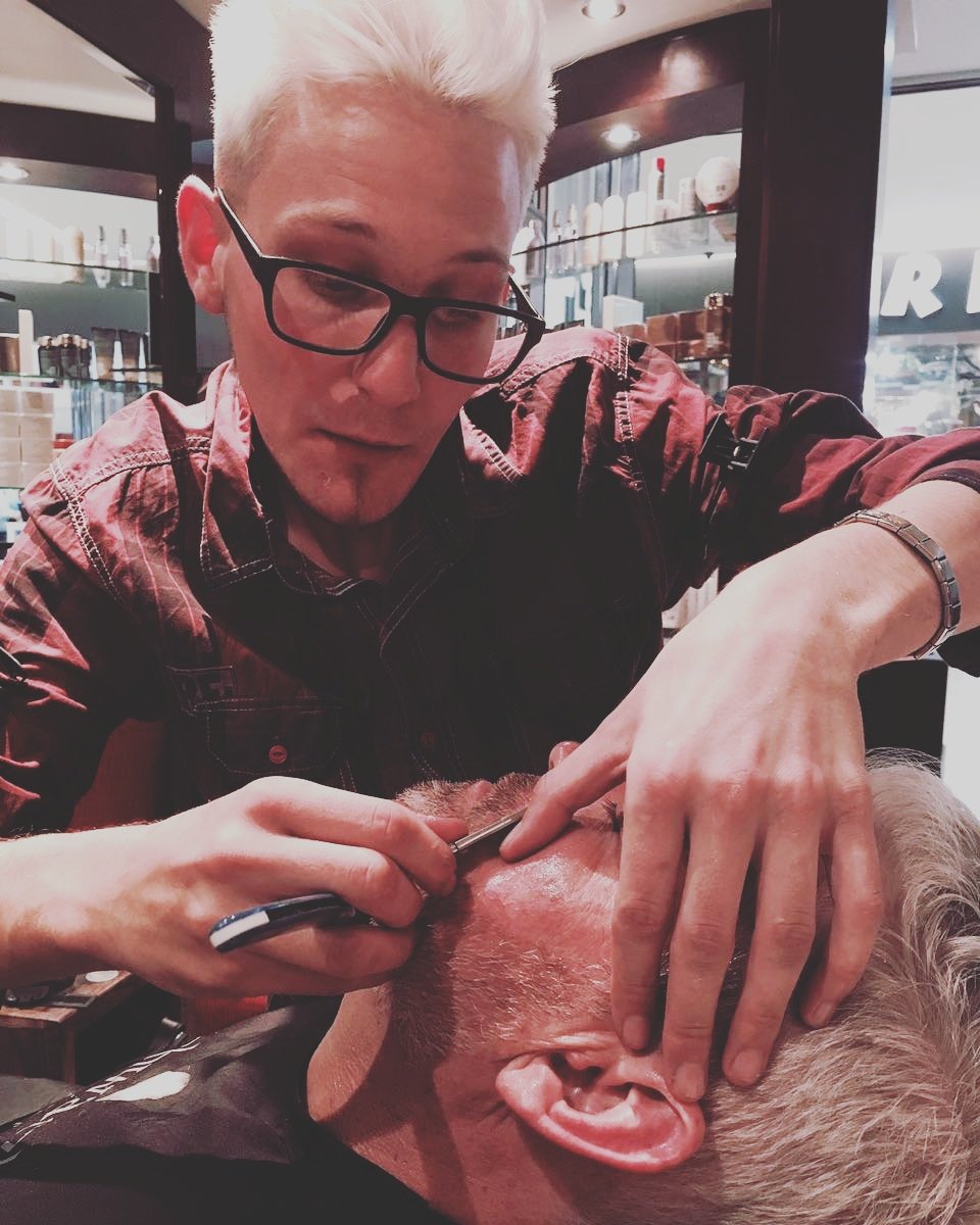 GHDesignsMrngSd's tweet photo. Close cut shave! We offer our gents a range of barbering & stylist services & products! #expertbarber #closeshave
@americancrew @Hairbond https://t.co/l30UqzRS1P