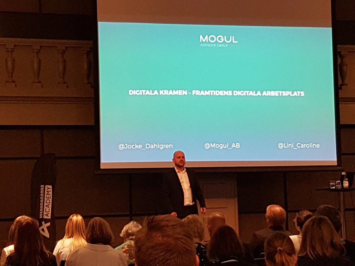 norrlen's tweet photo. #Digitalkram presenteras på #webbdagarna av @Mogul_AB . Får du dem? : ) https://t.co/cAeAGBSEdj