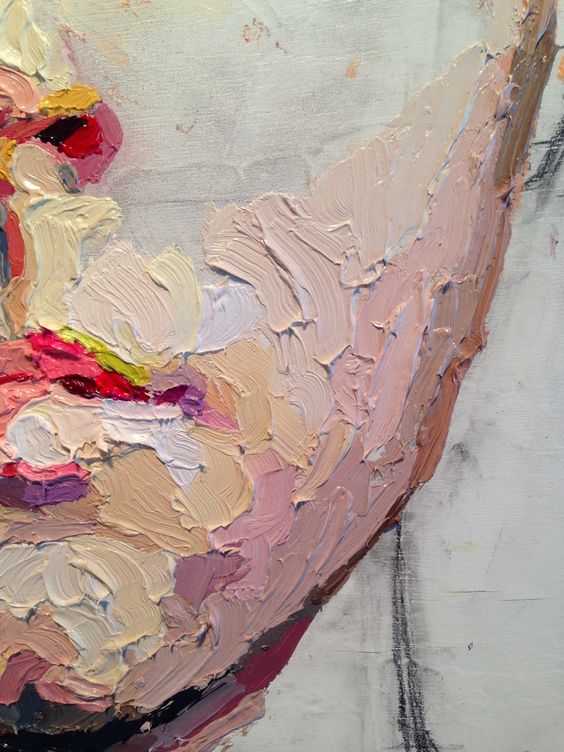 Thereyouart's tweet image. Here's another artwork appreciation - We love the rich depth of colours and textures that has gone into this artwork of a face!