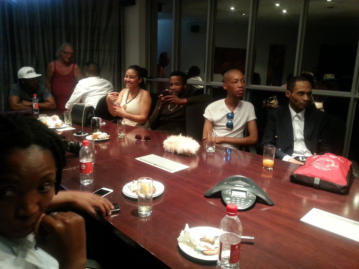 etv's tweet image. Some of the cast members are also here. #etvHustle #ExclusiveScreening