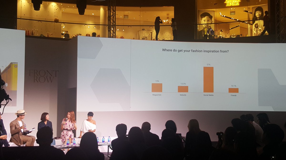 marinabaysands's tweet photo. 57% of our guests this evening get their fashion inspiration from social media and we certainly agree! #FrontRowMBS https://t.co/GFIIFvWm3p