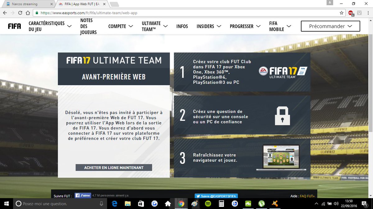 BLecras's tweet image. Quelqu&apos;un a ça aussi ?  #FUT17 #FUT17WebApp